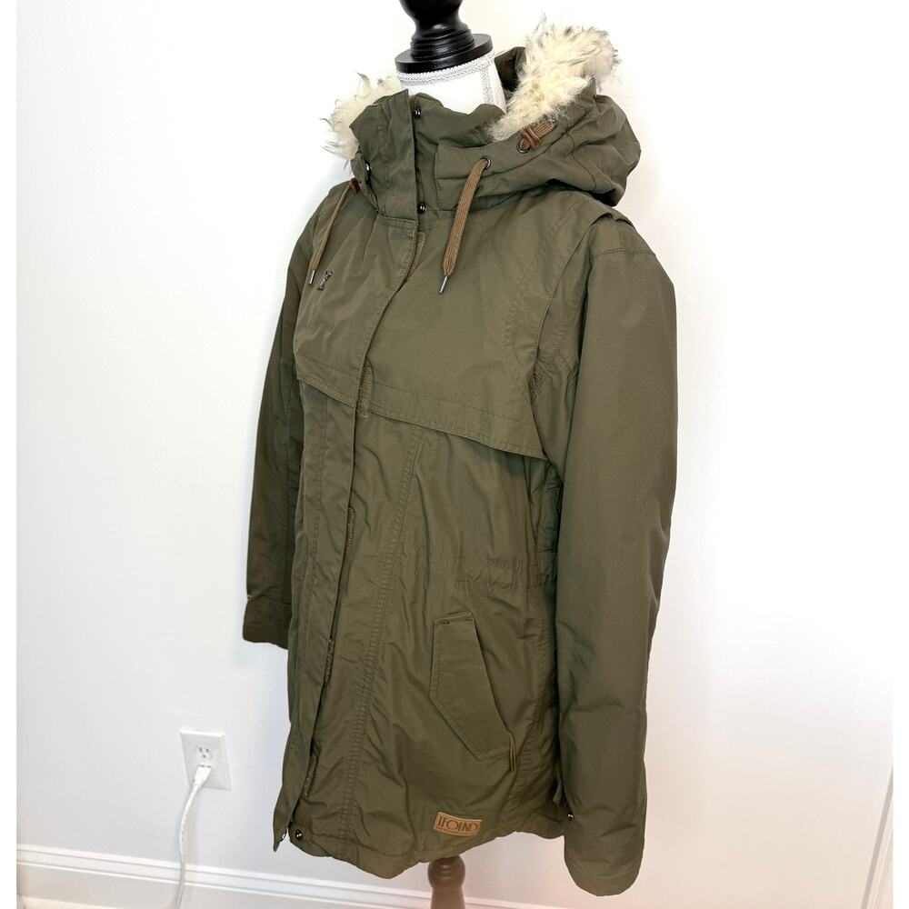 IFOUND Snowboard Ski Jacket In Olive Green Size Large - Picture 6 of 14